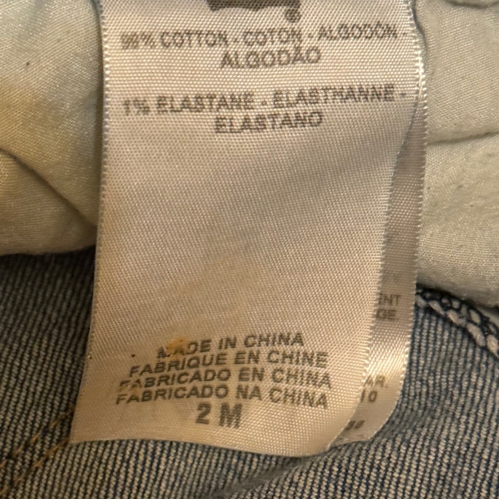 Levi's Blue Skinny 531 Jeans with Studded Pocket - Picture 7 of 7